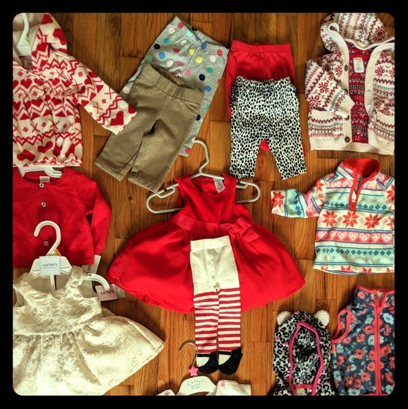 and more baby clothes